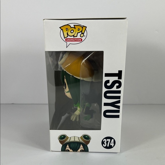 Funko Pop #374 Tsuyu My Hero Academia Vinyl Figure Frog Pop Television - Picture 2 of 6